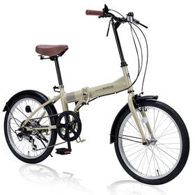 【カフェ】折畳自転車20インチ・6段ギア | 日常の普段使いにぴったり!1台あると便利な折畳自転車。