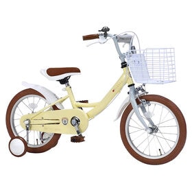 【バニラ】子供用自転車16インチ・補助輪付 | 北欧テイストのオシャレな男女兼用キッズサイクル