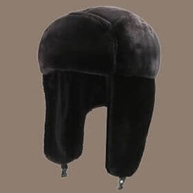 【ブラック】レディースパイロットキャップ