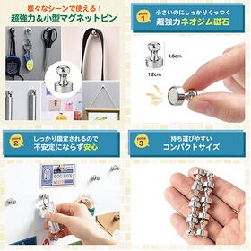 小型マグネットピン   20個セット