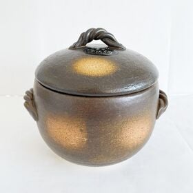 三鈴陶器 簡単みずずの玄米ご飯鍋（2合用）