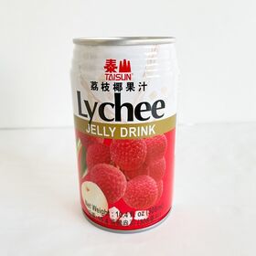 泰山 荔汁椰果汁 ライチココナッツジュース 308ml 32...