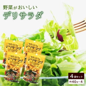 【約40g×4袋｜メール便】野菜がおいしいデリサラダ　クルト...