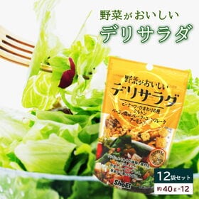【約40g×12袋｜宅配便】野菜がおいしいデリサラダ　クルト...