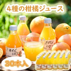 【30本セット】「伊藤農園」 4種の柑橘ジュース飲み比べセッ...