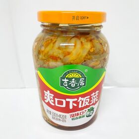 吉香居 爽口下飯菜（瓶装）ザーサイ 350g