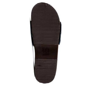 【ブラック / XLサイズ】天然砂利指圧スリッパ（約25.5〜26cm）