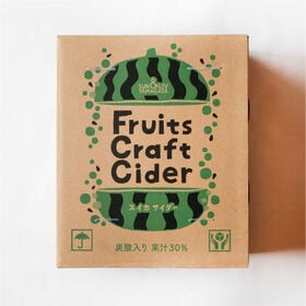 【200ml×30缶】Fruits CraftCiderスイカサイダー(山形食品)SUN&LIV