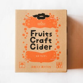 【200ml×60缶】Fruits CraftCiderカキサイダー(山形食品)SUN&LIV
