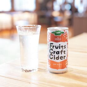 【200ml×60缶】Fruits CraftCiderカキサイダー(山形食品)SUN&LIV
