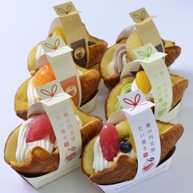 周防大島　瀬戸内花嫁鯛焼き6個セット