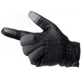 2個セット【ブルー・Lサイズ】スマホ対応 防寒グローブ