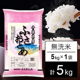 【5kg】令和5年産 千葉県産 ふさおとめ 無洗米 | 千葉県の人気銘柄