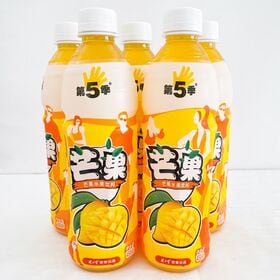 【5本セット】健力寶 第5季芒果水果飲料 マンゴージュース ...