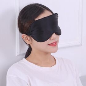 【サファイアブルー】シルクアイマスク