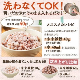 【800g(400g×2)】国産 未来雑穀 マンナン無添加