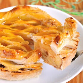 【2種/2個】【坂井宏行監修】津軽りんごパイ4号(12cm)＆濃厚チーズケーキ4号(12cm)