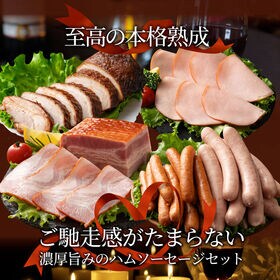 肉の宝石箱 選りすぐりウインナー ハム ベーコン6種食べ比べセット1kg ギフト プレゼント お中元