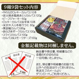 【9種9袋】豪華おつまみギフト詰合せ＜化粧箱入＞父の日 母の日 お中元 お歳暮 手土産 誕生祝に！