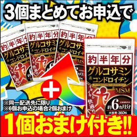 グルコサミン&コンドロイチン360（約6か月分/360粒）【メルマガ限定】