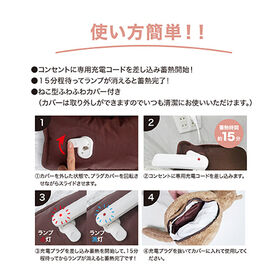 【チャタロウ】蓄電式湯たんぽ ぽかにゃん