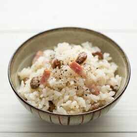 【計8杯(335g×2袋)】北海道米ふっくりんこスパイシー豆ごはん♪