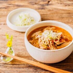 【群馬】だるま食堂のもつ煮食べきり4パックセット（普通味200g×2パック・中辛200g×2パック）