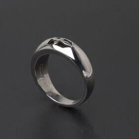 【14号】クロステン シルバーリング オニキス リング AT073IS