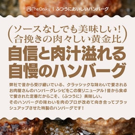 【520g(130g×4)】ふつうにおいしいハンバーグ