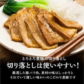 【計500g(250g×2)】肉屋の煮豚の切り落とし