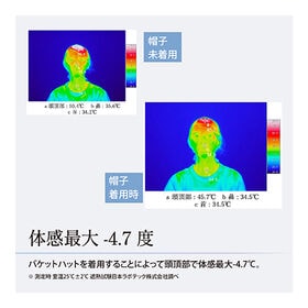 【ブラック】UVバケットハット