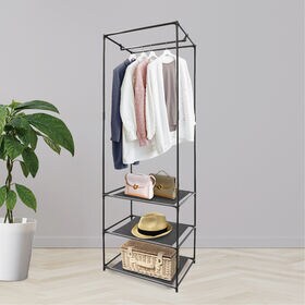 2個セット　3段ハンガーラック