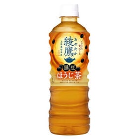 【24本】綾鷹 黒豆ほうじ茶 525ml PET