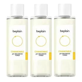 【3本セット】beplain カモマイルド弱酸性トナー