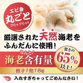 【96個】美食点心ぎょうざ館 海老餃子（ニンニク無し）