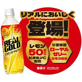 【24本】リアルゴールド ビタミンローヤルパワー490mlPET