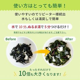【大容量260g】寒天海藻サラダ　おまけドレッシング付き