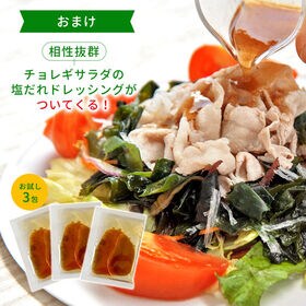 【大容量260g】寒天海藻サラダ　おまけドレッシング付き