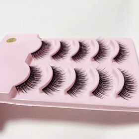 【5ペア入】上まつ毛用つけまつげ バリューパック002