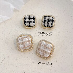 【ブラック】スタッドピアス