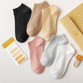 【3足セット】レディース無地靴下（ベージュセット）