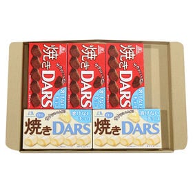 【計5個】森永 溶けないチョコ 焼きDARS 2種セット