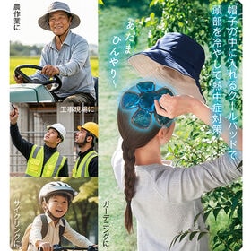 【1個】ひんやり帽子用クールパッド