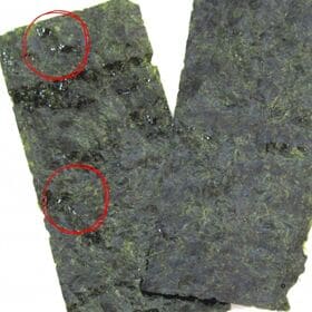 【半切り40枚】《有明海産 》焼き海苔 / ご家庭用（保存に便利なチャック付）