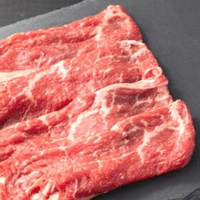 【1.2kg/300g×4パック】黒毛和牛 焼き肉用 赤身大判スライス