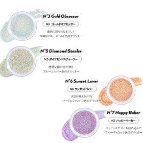 【4色セット】アンリシア ゲットルースグリッタージェル【No3＋No5＋No6＋No7】