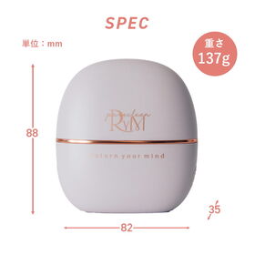 【ライトパープル】 リウム　ポータブルストレートコーム　ヘアアイロン