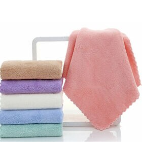 【ベージュ】フェイスタオル