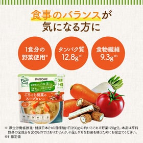 カゴメ プラントベース　ごろっと根菜のスープカレー 250g×10個