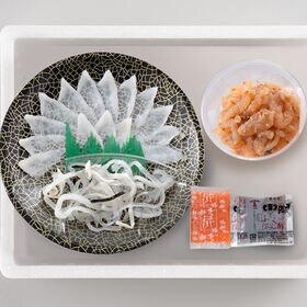 「関とら本店」ふく霜降り刺身・とらふく塩辛セット